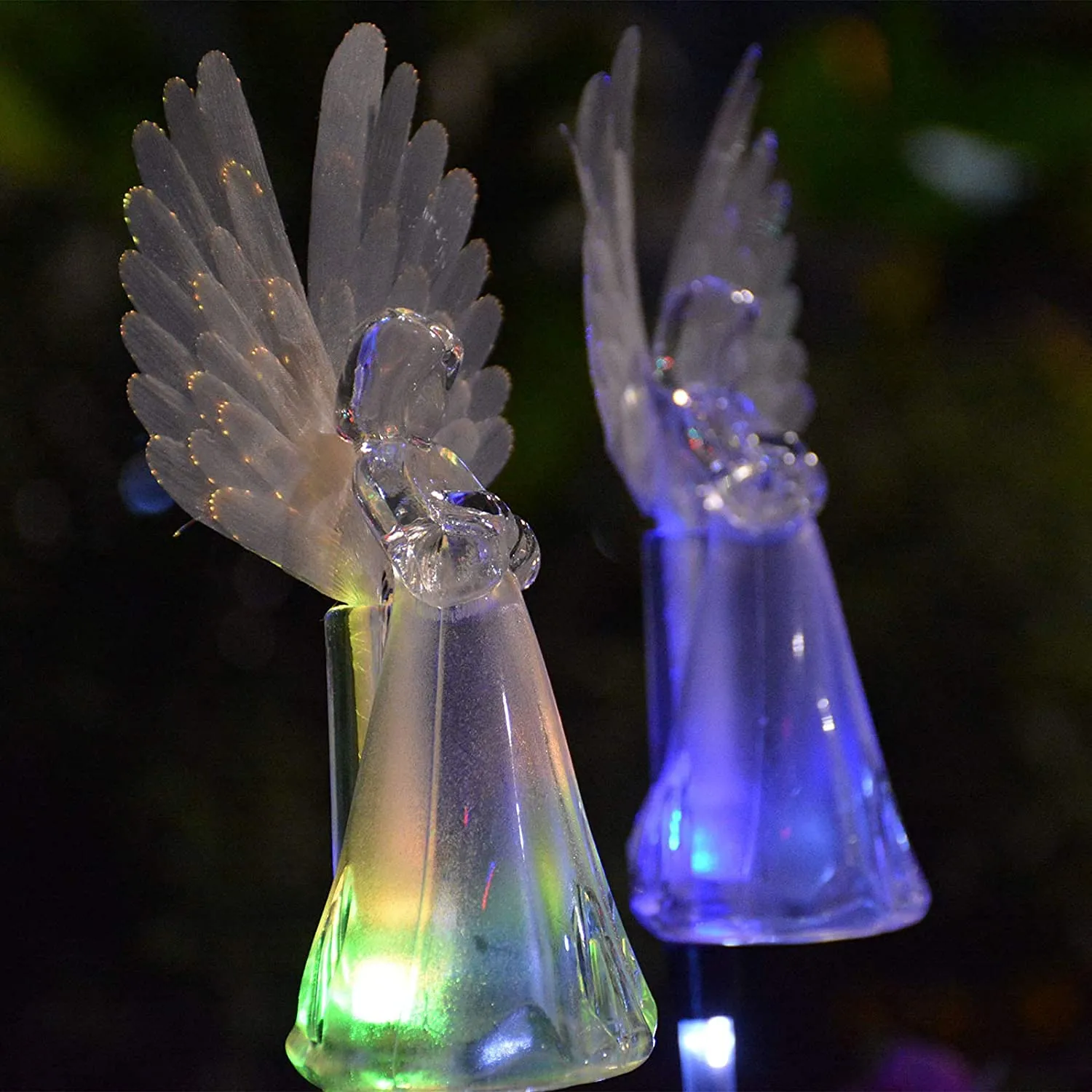 Woowooh Solar Angel Garden Light