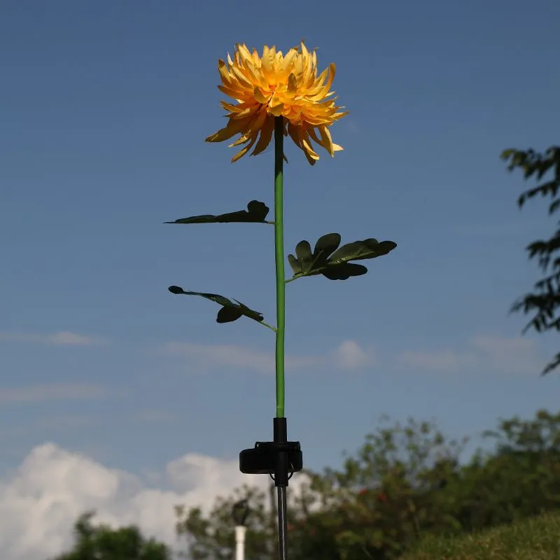 Woowooh Solar Chrysanthemum Garden Lights 2 Pack