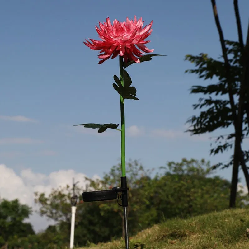 Woowooh Solar Chrysanthemum Garden Lights 2 Pack