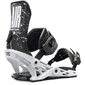 Yes Airmaster Snowboard Binding White 2025