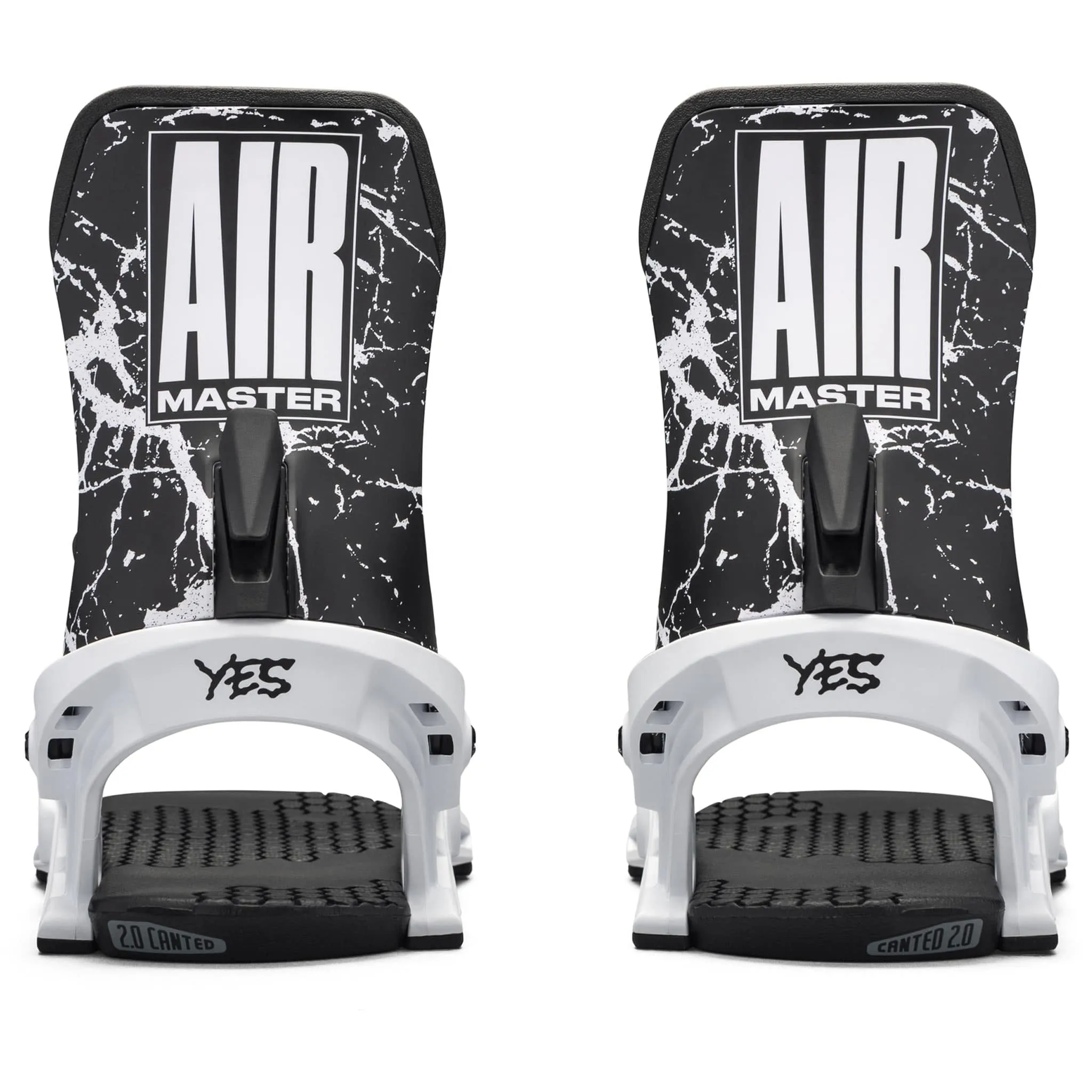 Yes Airmaster Snowboard Binding White 2025