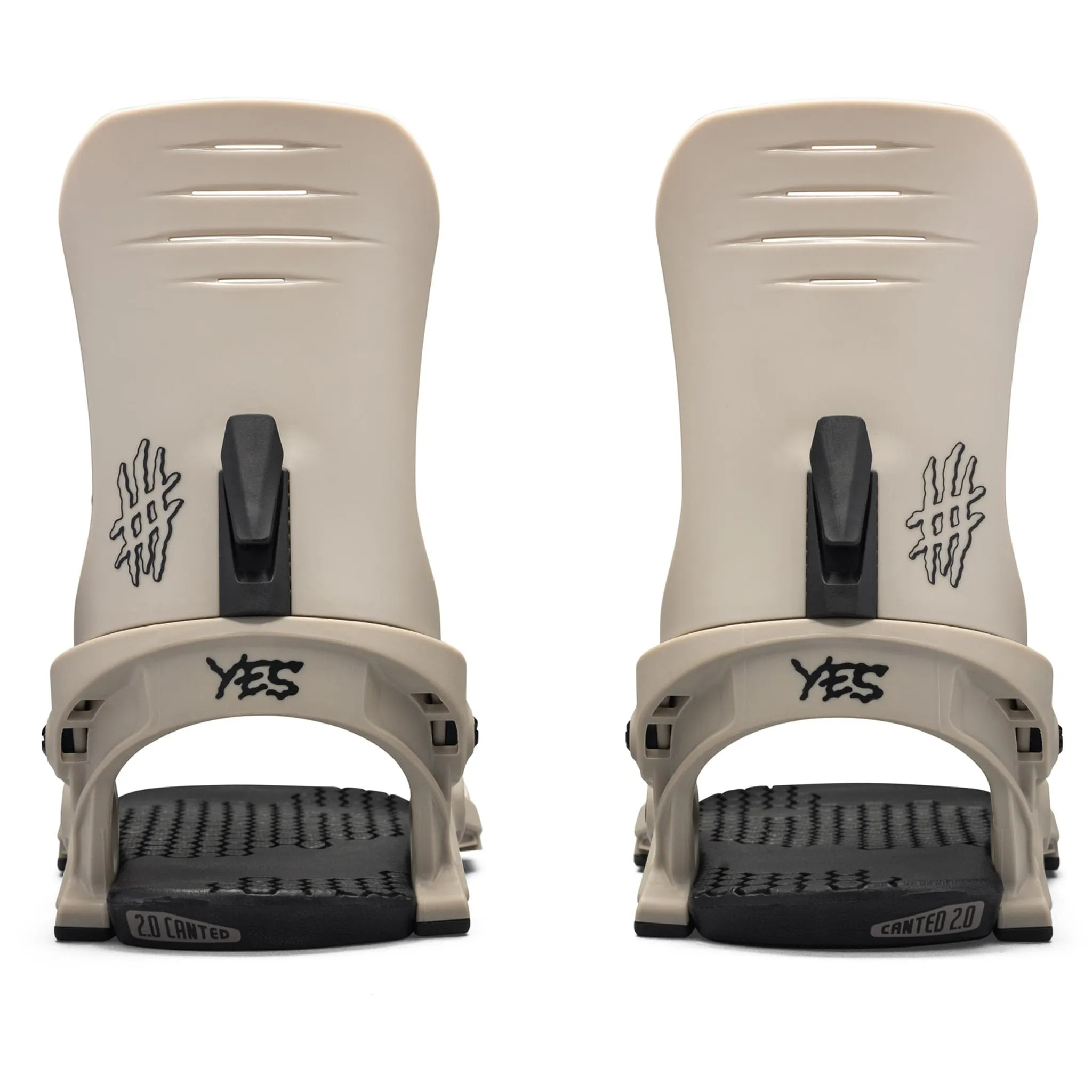 Yes Ipo Snowboard Binding Gray 2025