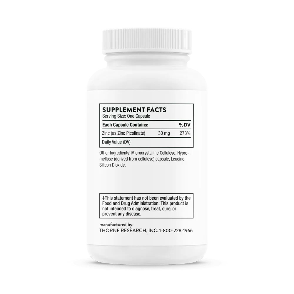 Zinc Picolinate 30 mg NSF