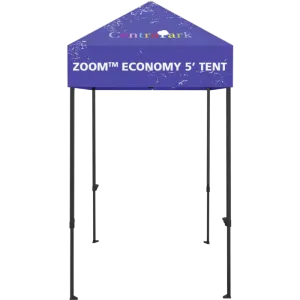 Zoom Custom Printed 5' Popup Tent