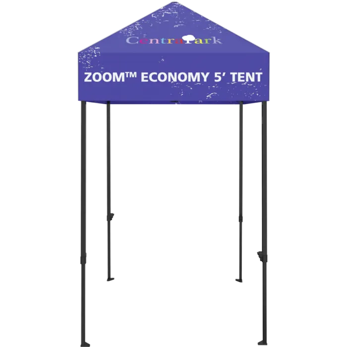 Zoom Custom Printed 5' Popup Tent